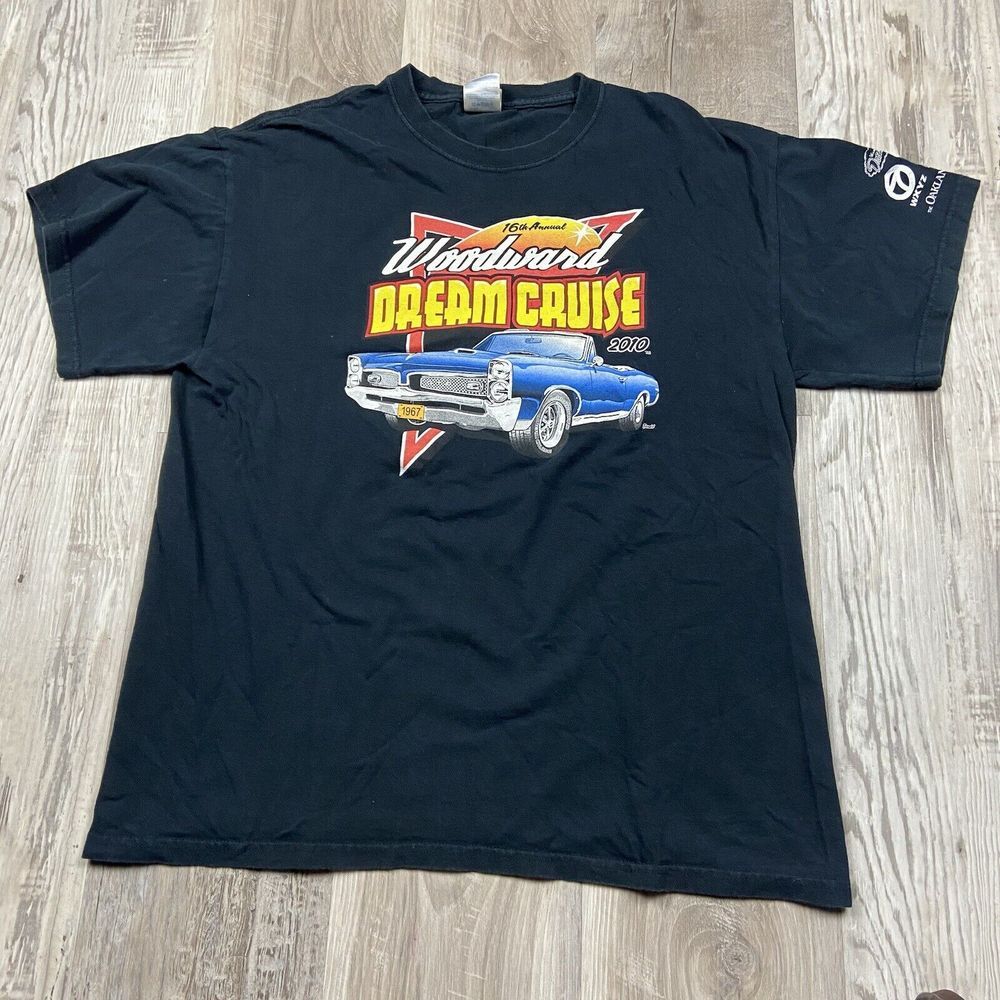 Woodland Dream‎ Cruise Shirt 16th Annual 2010 Black T-shirt Short Sleeve Large - Picture 2 of 7